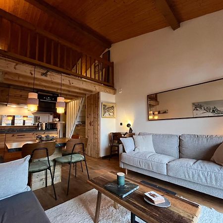 Appartement Ensoleille Aux Tines, Vue Massif Chamonix Luaran gambar